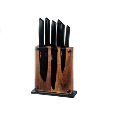 Lot de 7 couteaux de cuisine en inox, NUDE BJORN