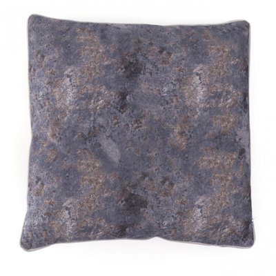 Coussin Polyester Gris 45x45cm - DÉCORATION DECORATION D’AUTREFOIS