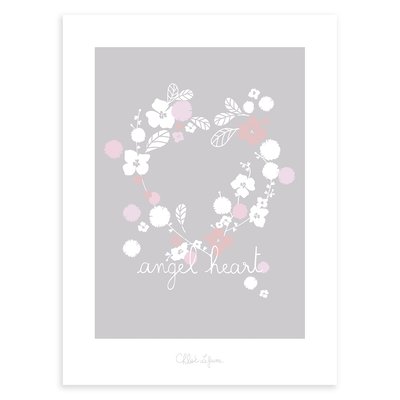 Affiche couronne de fleurs ANGEL LILIPINSO