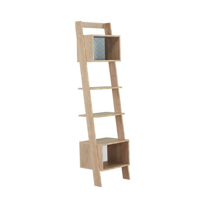 Bibliothèque 2 niches , 2 étagères TERRE DE NUIT
