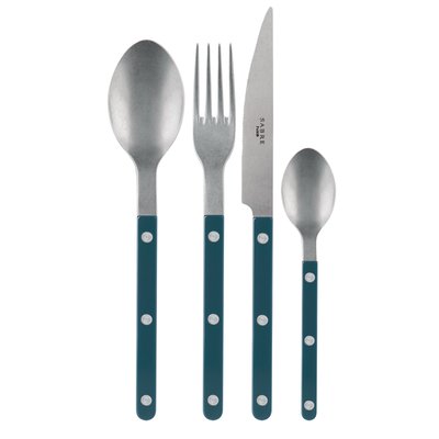 Set de 4 couverts de table, Bistrot Vintage SABRE