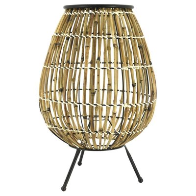 Lampe sur pied en rotin naturel AUBRY GASPARD