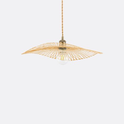 Luchtige hanglamp in bamboe Ø50 cm, Ezia LA REDOUTE INTERIEURS