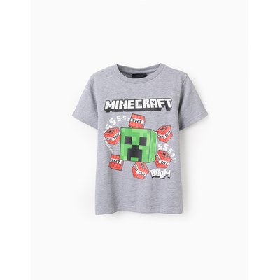 T-shirt en Coton Minecraft ZIPPY