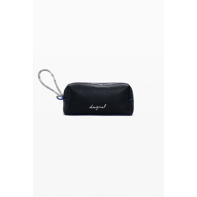 Trousse effet cuir contrasté moyen DESIGUAL