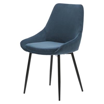 Chaise en velours côtelé ZAGO