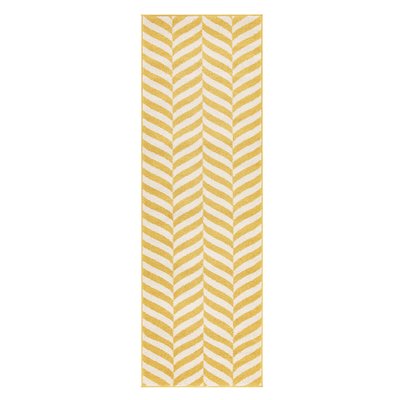 Chevron Flatweave Runner Rug - 240x66cm SO'HOME
