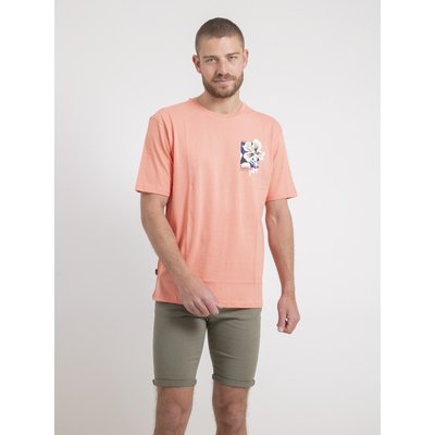 T-shirt Col Rond Oversize Pur Coton Nofenix RITCHIE