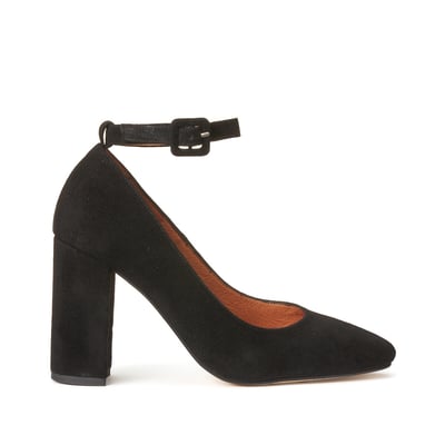 Escarpins Clarks Deva Mae Bride Cheville Cuir - Confort Cushion Plus & Cuir Souple Femme
