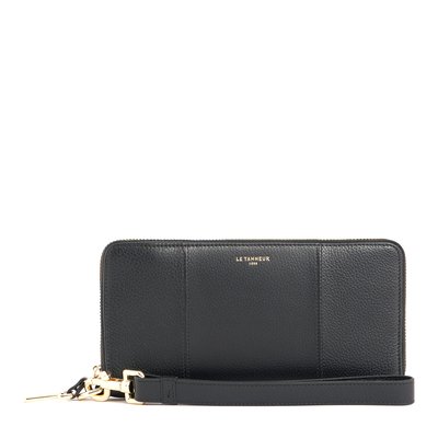 Compagnon zippé Juliette en cuir grainé LE TANNEUR