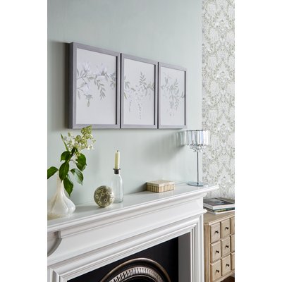 Set de 3 toiles encadrées fleuries Parterre LAURA ASHLEY