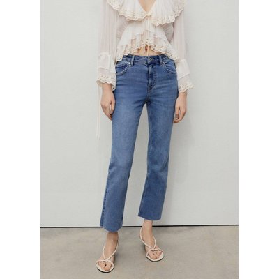 Jean Sienna flare crop MANGO