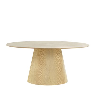 Table à manger ovale en bois 160x90cm - BOLTON HOUSE NORDIC