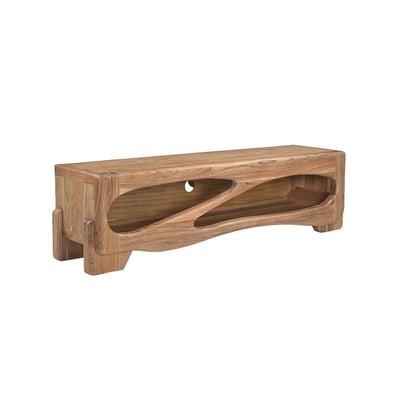 Meuble TV en bois d'acacia TRINITE MADE IN MEUBLES 