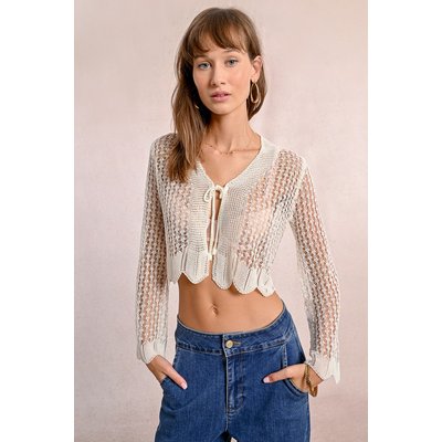 Gilet en maille fine, nouable MOLLY BRACKEN
