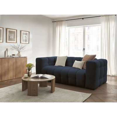 Canapé droit convertible 3 places en tissu bouclette, CLOUD BOBOCHIC