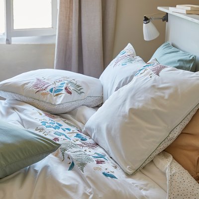 Housse de couette brodée SOUS-BOIS SYLVIE THIRIEZ