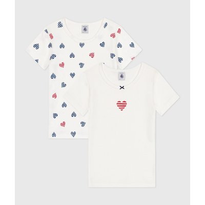 Lot de 2 mail corps 3-12 ans PETIT BATEAU