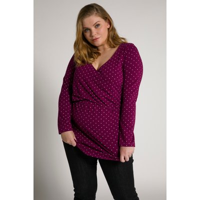 T-shirt cache-cœur Bellieva, pois ULLA POPKEN