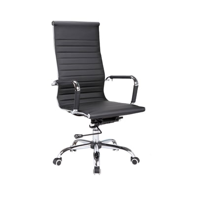 Fauteuil de bureau en simili polyuréthane, EXECUTIVE HISPANOHOGAR