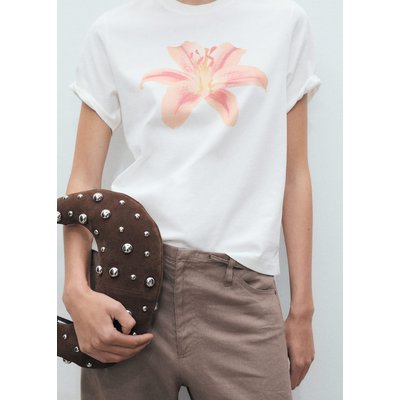 T-shirt imprimé floral MANGO