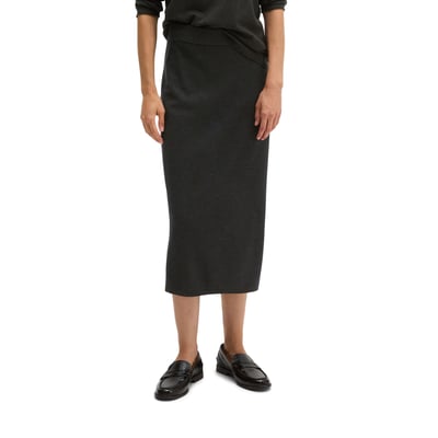 Jupe en maille fine, coupe slim en mélange de laine vierge douce MARC O'POLO