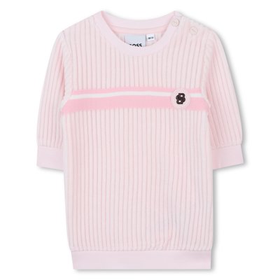 Robe en velours côtelé BOSS KIDSWEAR