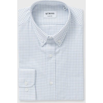 Chemise Confort fit à carreaux texturés ACROSS