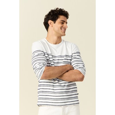 Tee shirt fila homme rayé top