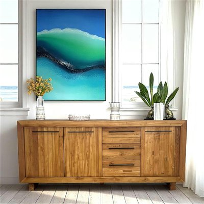 Buffet enfilade en teck recyclé naturel KERALA PIER IMPORT