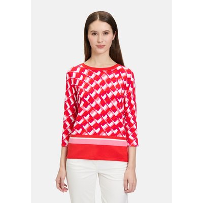 Pull-over en maille basique à imprimé BETTY BARCLAY