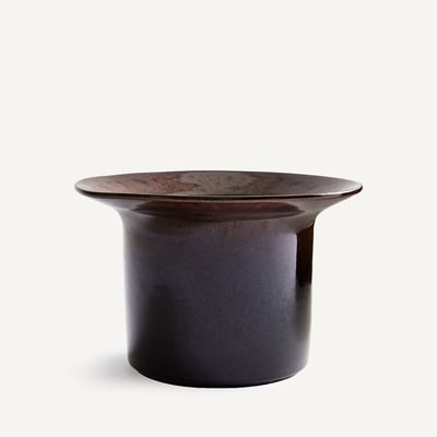 Cache-pot, en grès émaillé réactif, hauteur 15 cm, MESSINE AM.PM