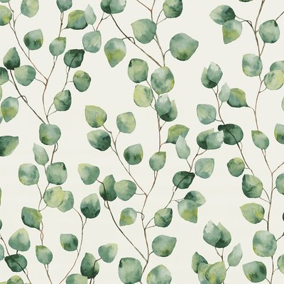 Papier peint imprimé micro feuilles HOME MAISON