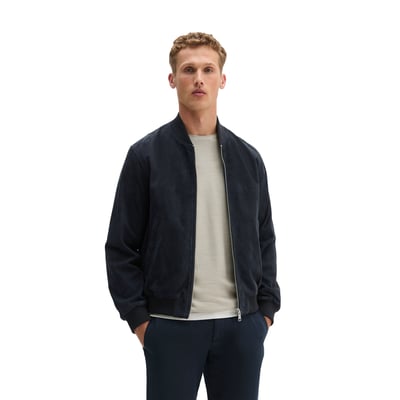 Veste en cuir régulière en cuir de chèvre souple MARC O'POLO