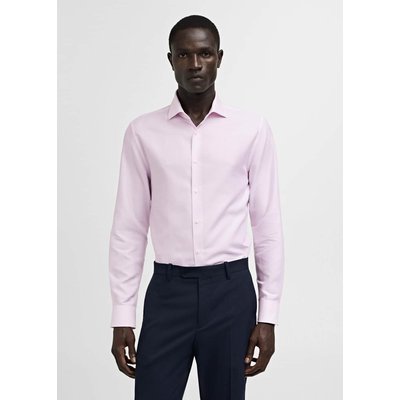 Chemise costume slim-fit micro-rayures twill MANGO MAN