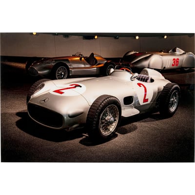 Tableau en verre voitures de courses KARE DESIGN