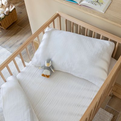 Taie d'oreiller bébé gaze de coton NOA - NOA TERRE DE NUIT