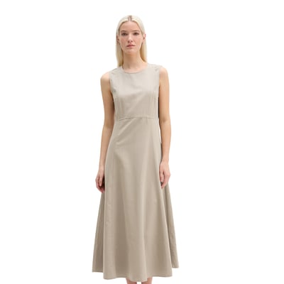 Robe sans manches regular en mélange de coton organique, de lyocell et de lin MARC O'POLO