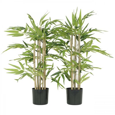 Bambou artificiel 70cm lot de 2 LIGNE DECO