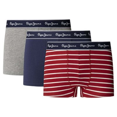 Lot De 3 Boxers Élastiques En Coton PEPE JEANS