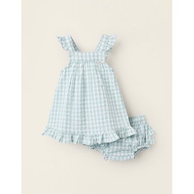 Robe à Bretelles + Bloomer Vichy 'Brothers & Sisters' ZIPPY