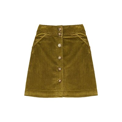 Jupe Estelle verte INES DE LA FRESSANGE PARIS