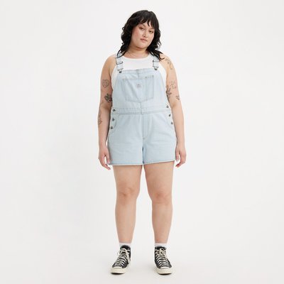 Plus size levi overalls deals