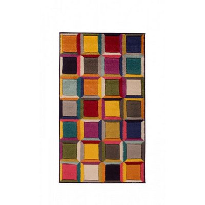 Tapis design et coloré WHIRL NOVATREND