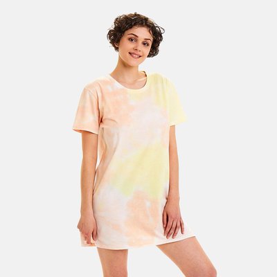 Big tee imprimé tie & dye WOODSTOCK CAMILLE CERF & POMM'POIRE