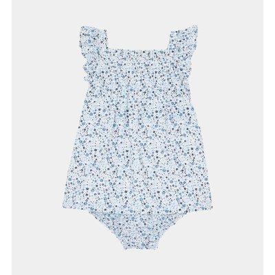 Ensemble Robe À Smock Avec Bloomer Amali Florale Coton Bio CADET ROUSSELLE