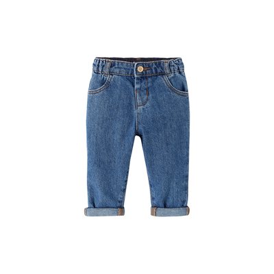 Jean mom fit en denim VERTBAUDET