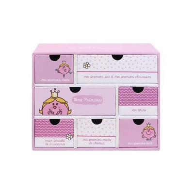 Boite à souvenirs naissance Monsieur Madame Mme Princesse CMP