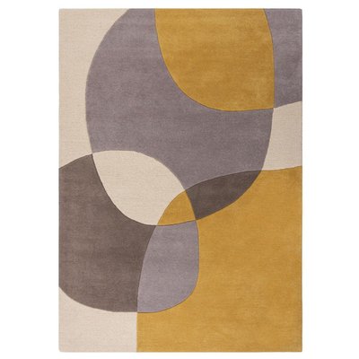 Tapis de salon moderne pure laine GLEE NOVATREND