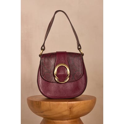 Sac noir en cuir bovin VALENTIN Maison 123